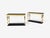 Wood Maison Jansen Attr, Neoclassical Style Console Tables, Carved Wood, Black Marble For Sale - Image 7 of 17