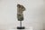 Metal Late 20th Century Small Male Torso Bronze Sculpture on Circular Marble Base For Sale - Image 7 of 15