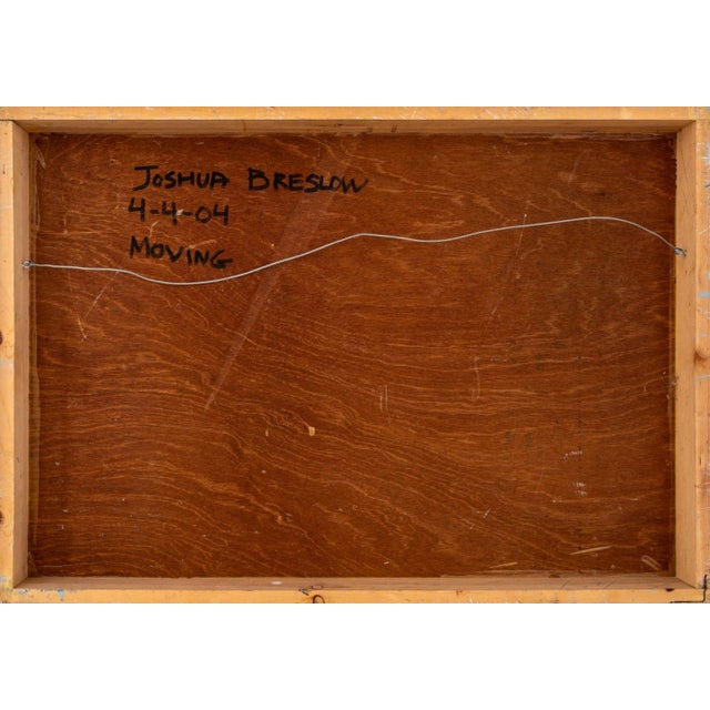 Contemporary Joshua Breslow "Moving" Oil on Canvas, 2004 For Sale - Image 3 of 4