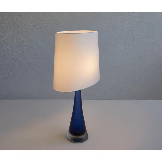 Inciso Table Lamp from Venini, 1950s For Sale - Image 3 of 12