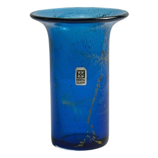 Vintage Glass Spill Vase from Mdina, 1970s For Sale