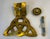 1980s Brass Asian Door Knocker For Sale - Image 5 of 5
