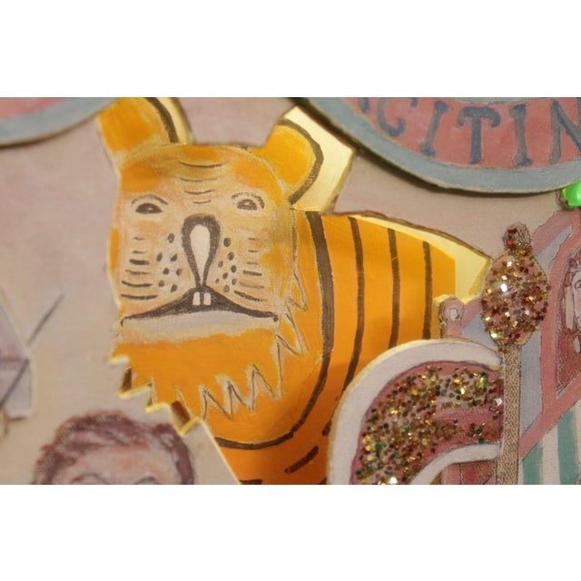 Art Plant 'Carousel in Motion' Mixed Media Print For Sale - Image 11 of 13