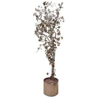 Curtis Jere Raindrop Life Size Tree Sculpture Vintage Final Sale For Sale