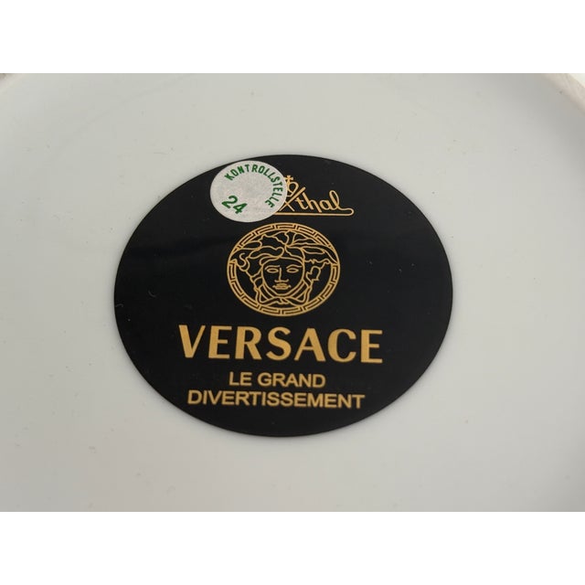 Grand Divertissement Bowl by Versace for Rosenthal, 2000s For Sale - Image 3 of 6