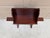 Vintage Federal Mahogany Library Book Stand With Pull-Out Drink Trays For Sale - Image 12 of 15