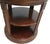 1990s Ethan Allen Newport Banded Round Drum Lamp End Table Pedestal Shelf For Sale - Image 10 of 12