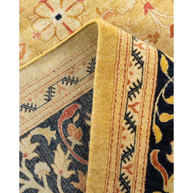 Mogul, One-of-a-Kind Hand-Knotted Area Rug in Green, 8' 1" x 10' 2" For Sale In New York - Image 6 of 8