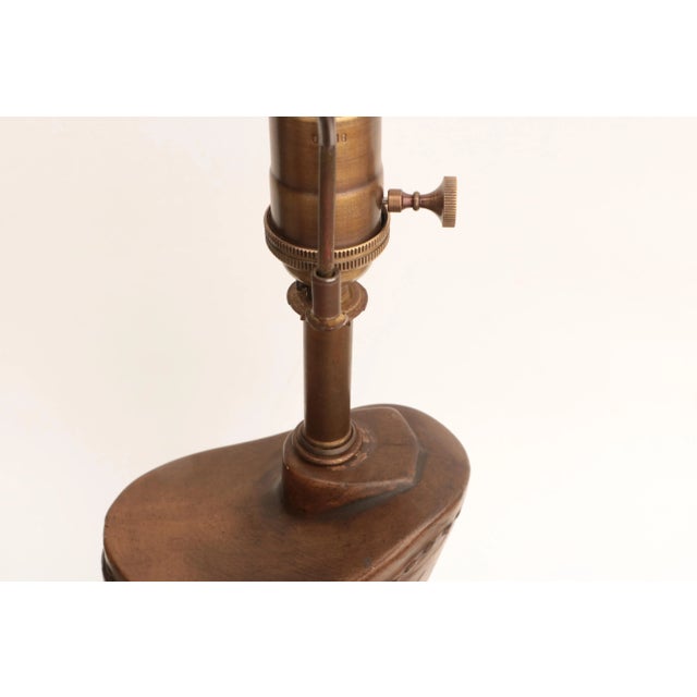 Equestrian Boot Table Lamp For Sale In Madison - Image 6 of 9