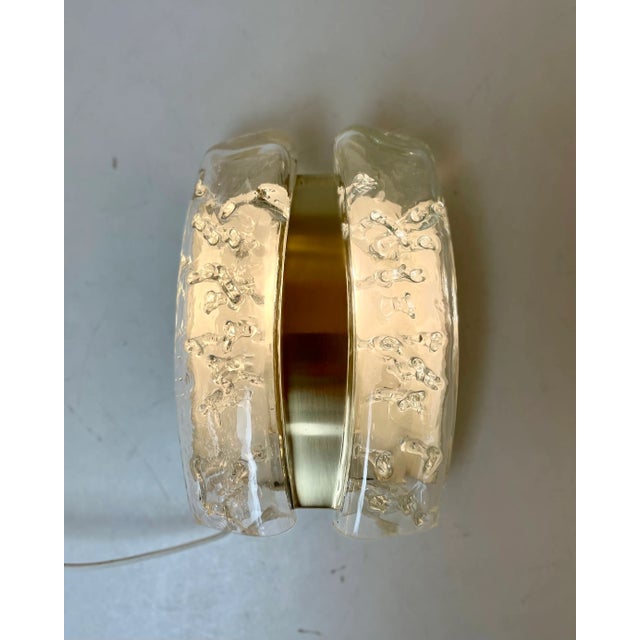 Glass and Brass Sconces from Doria Leuchten, Germany, 1960s, Set of 2 For Sale - Image 18 of 18