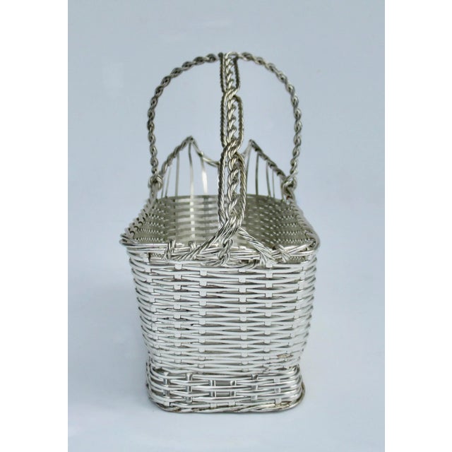 PANIER À BOUTEILLE de VIN métal argenté CHRISTOFLE collection GALLIA EUR 69,90 - FR