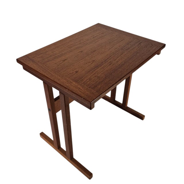 Mid Century Nh Collection Danish Teak Nesting Tables - Set of 2 For Sale In San Francisco - Image 6 of 12