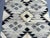 Vintage Afghan Sumak Kilim Rug | Handwoven Wool Carpet | Black and Cream Geometric Rug For Sale - Image 6 of 11