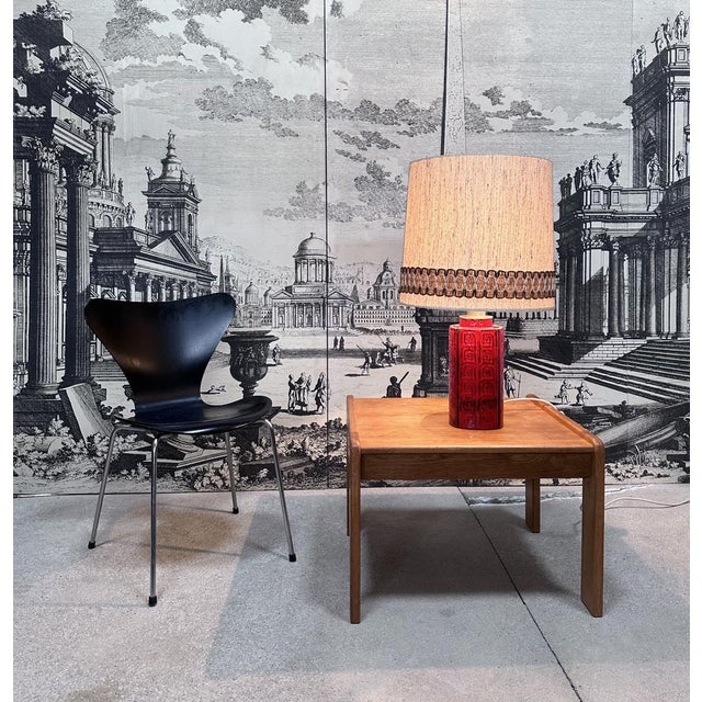 Large Glazed Ceramic Table Lamp, 1960s For Sale - Image 13 of 18