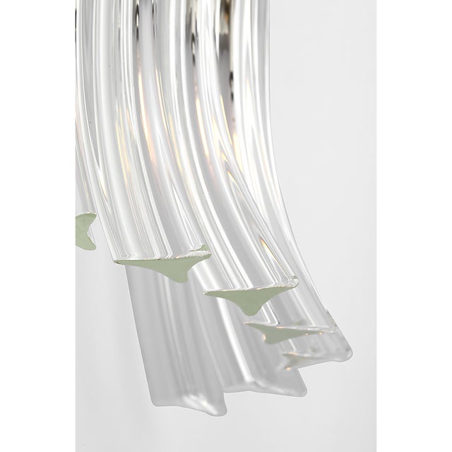 AERIN for Visual Comfort Signature Rhine 21" Sconce in Polished Nickel with Crystal For Sale - Image 10 of 12