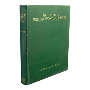 1929 Limited Run Vintage Book the Story of British Sporting Prints
