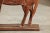 Circa 1950 Rustic Vintage Carved Wood Horse with Saddle on Stand For Sale - Image 10 of 12
