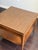 1960s Mid-Century Modern Walnut Floating-Top End Table With Lower Shelf — MCM Lamp Side Table For Sale In Los Angeles - Image 6 of 12