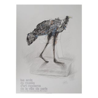 Caesar, Hen on the Move, 1980, Lithograph For Sale