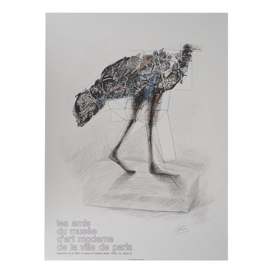 Caesar, Hen on the Move, 1980, Lithograph For Sale