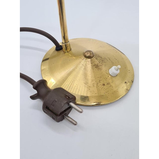 1960s Vintage Brass Table Lamp, 1960s For Sale - Image 5 of 13
