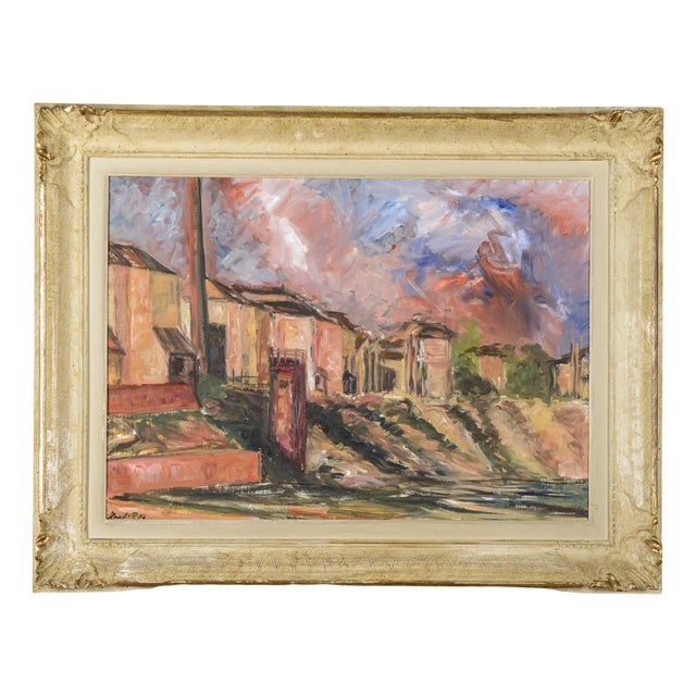 Paolo Zauli, Bologna, Painting on Canvas, Framed For Sale