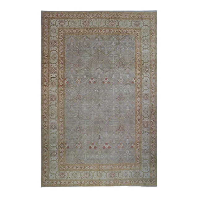 Handwoven Persian Mahal Style Rug 12'0"×18'4" For Sale
