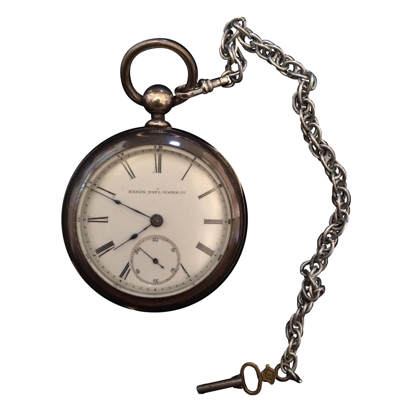 1900s Dueber Coin Silver Pocket Watch Chairish