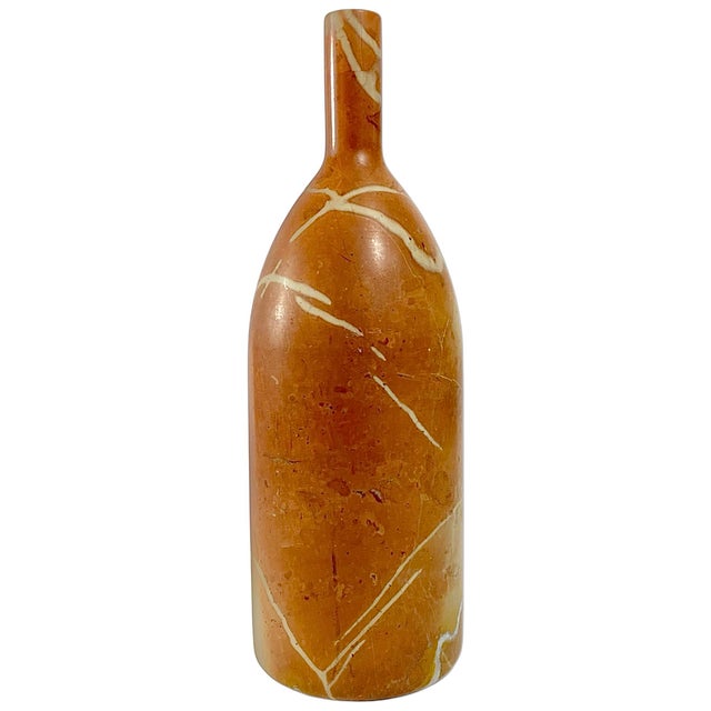 Morandi Marble Bottles by Elisa Ossino for Salvatori Collection of Three For Sale - Image 4 of 5