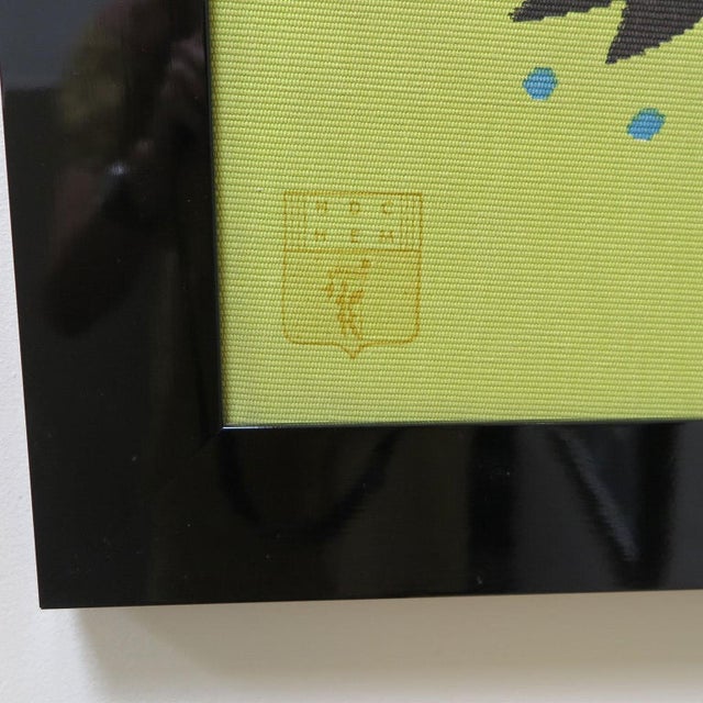 Mid 20th Century Painting on Textile by Jean Picard Le Doux For Sale - Image 5 of 6