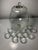 1960s Mid Century Modern Susquehanna Glass Six Point Star Punch Bowl Lid and Eleven Punch Cups - 12 pcs For Sale - Image 4 of 11