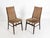 A nice set of 4 Farstrup (see label) Danish dining chairs. Chairs are upholstered in a soft velour type material. They are...