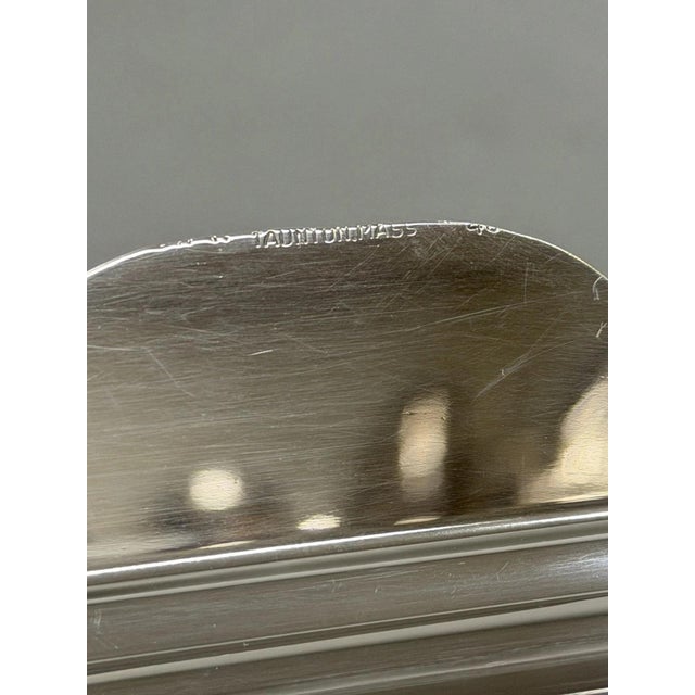 Vintage Poole Silver Plated Footed Covered Vegetable Serving Dish Platter W/ Lid For Sale - Image 16 of 18