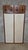 Mid-Century Modern Vintage Wall-Mounted Coat Rack in Wood with Cream Panels, Czechoslovakia, 1940s For Sale - Image 3 of 8