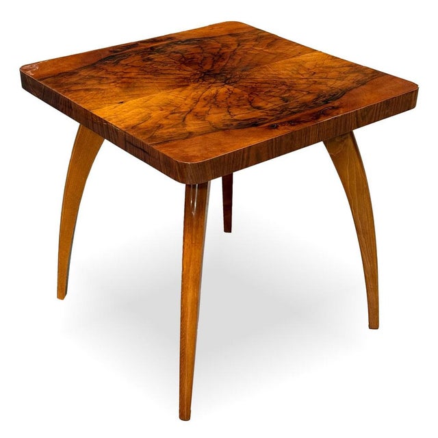 1930s Spider Coffee Table from Jindrich Halabala, Czechoslovakia, 1930s For Sale - Image 5 of 5