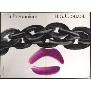 "La Prisonniere" 1968 French Film Poster For Sale