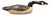 Vintage Folk Art Hand Carved & Painted Wooden Swimming Canadian Goose Decoy / Carving / Sculpture, Circa 1930 For Sale