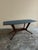Table with Petrol Blue Formica Top, 1960s For Sale - Image 10 of 10