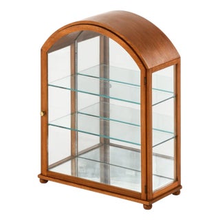 Display Cabinet in Mahogany and Glass attributed to Josef Frank, 1960s For Sale