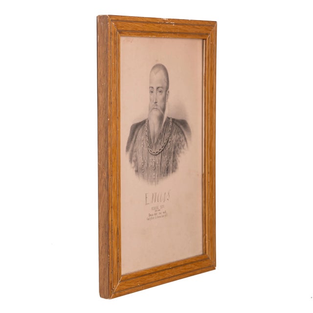 Swedish Monarchs - Set of 4 Lithographs For Sale In Savannah - Image 6 of 9