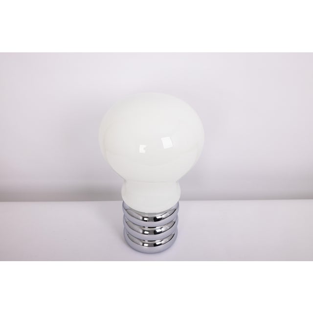 Ingo Maurer Mid-Century Modern German Giant Bulb by Ingo Maurer, 1960s For Sale - Image 4 of 12