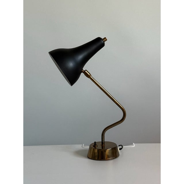 Swedish Table Lamp from Asea, 1940s, in Very Good conditions. Designed 1920 to 1949 This piece has an attribution mark, I...