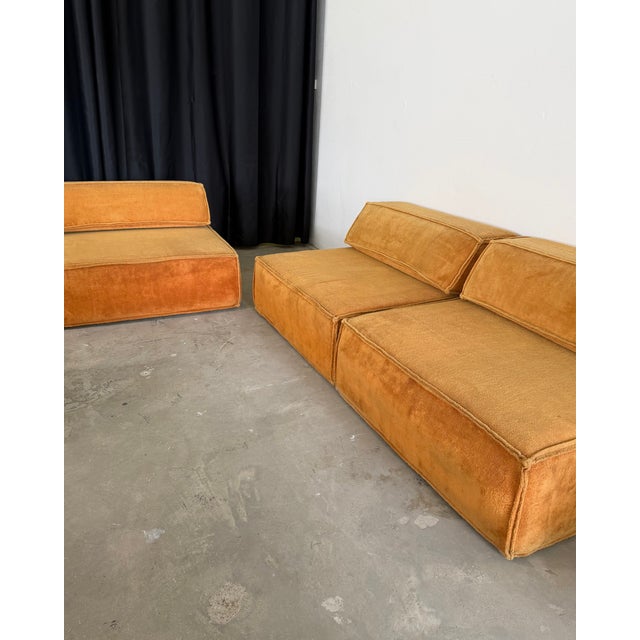 Trio 3-Seater Sofa by Cor for Form AG, 1970s, Set of 6 For Sale - Image 7 of 17