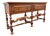 1900s Carved Long Sideboard Buffet Credenza Bathroom Vanity 6398 For Sale