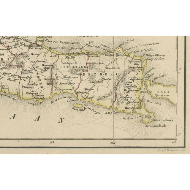 Netherlands East Indies Map with Java Inset from Nieuwe Hand-Atlas, 1876 For Sale - Image 9 of 10