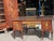 French Louis XVI Style Mahogany Office Suite – Desk & Bookcase Cabinet W/ Ormolu Urn Mounts For Sale - Image 4 of 12