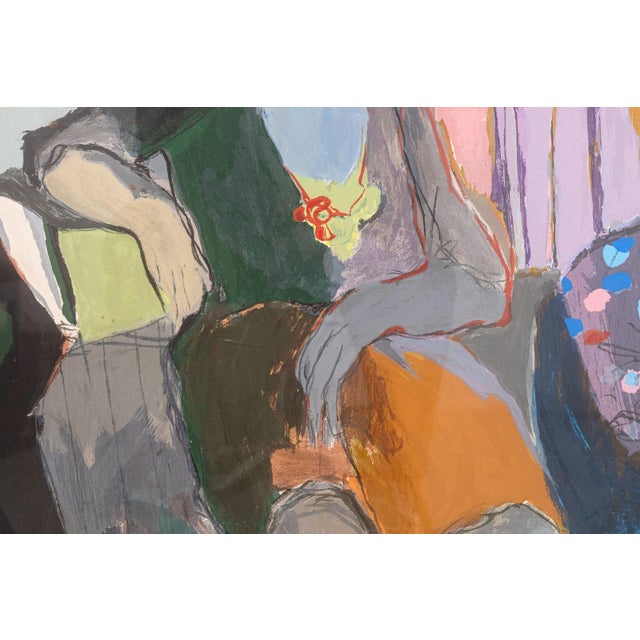 Paper Itzchak Tarkay - Temptation, 1990 Signed Contemporary Serigraph on Paper 2/300 For Sale - Image 7 of 7