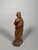 16th-century walnut wood sculpture of the Virgin and Child. Depicts the Virgin Mary holding the infant Jesus in her arms....