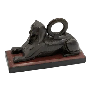 Early 19th Century French Egyptian Revival Sphinx.