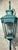 Monumental Coach Style Brass & Bronze Wall Lantern With Verdigris Finish . For Sale - Image 4 of 15